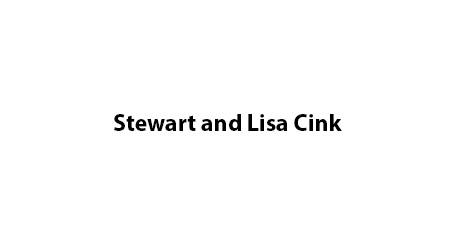 Steward and Lisa Cink