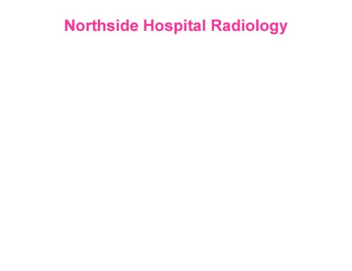 Northside Hospital Radiology