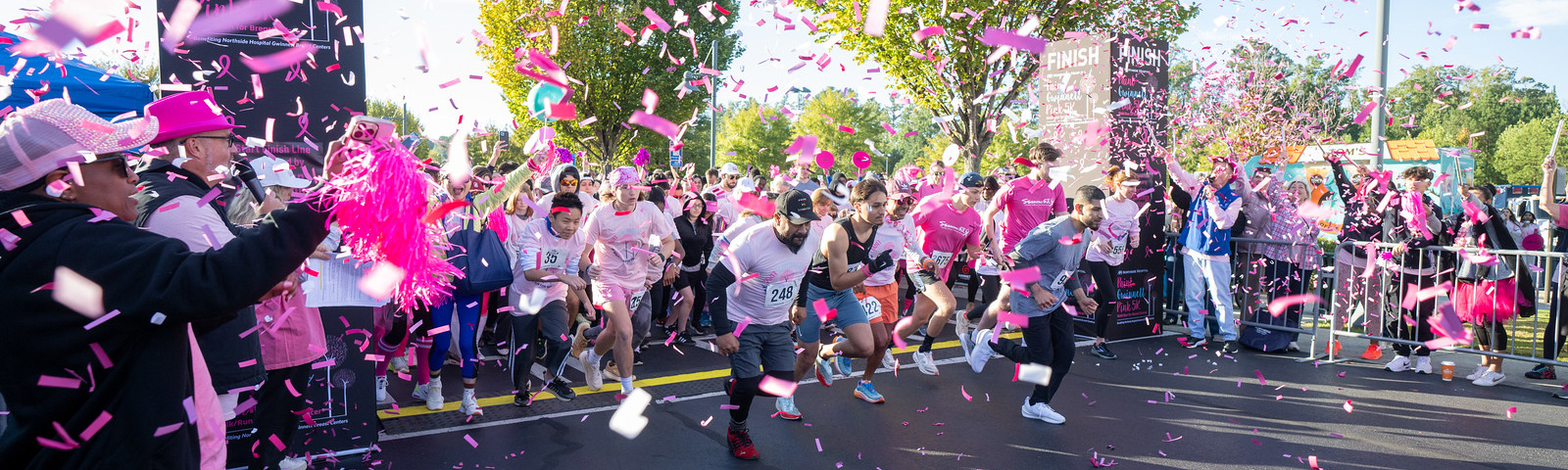 Photo of starting line